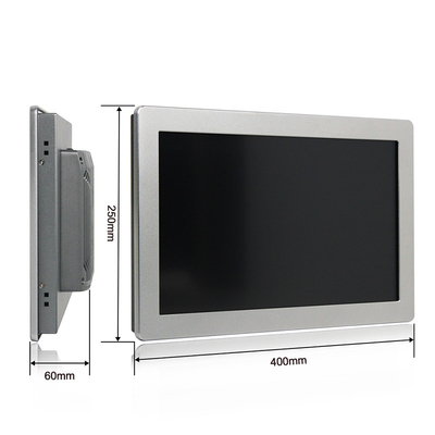 Ενσωματωμένο Fanless PC TPM2.0 15,6 ίντσα 1500nits επιτροπής HMI για το σύστημα ελέγχου
