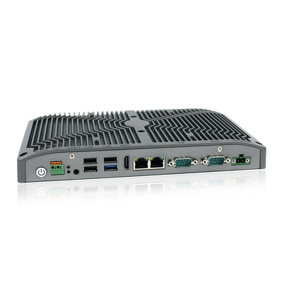 20W DC36V Fanless ενσωμάτωσε το μίνι κράμα Shell PC J1900 I3 I5 I7 X86