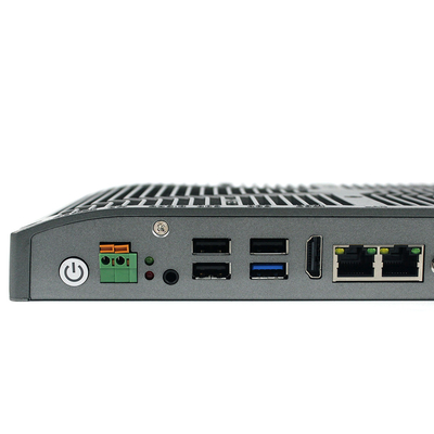 Μίνι PC I7-8565u TPM2.0 της Shell 25w Fanless κραμάτων με το διπλό τοπικό LAN