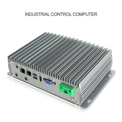 Προσαρμοσμένος J1900 Fanless βιομηχανικός ενσωματωμένος πυρήνας τετραγώνων κιβωτίων PC