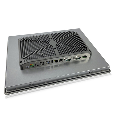 Βιομηχανικό PC επιτροπής αφής πυρήνων J1900 2.0GHz τετραγώνων όλοι σε ένα Ip65 Fanless