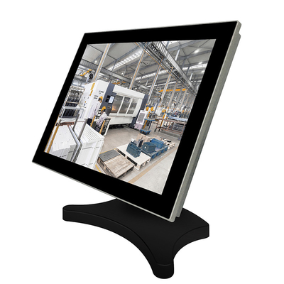 Βιομηχανικό PC επιτροπής αφής πυρήνων J1900 2.0GHz τετραγώνων όλοι σε ένα Ip65 Fanless