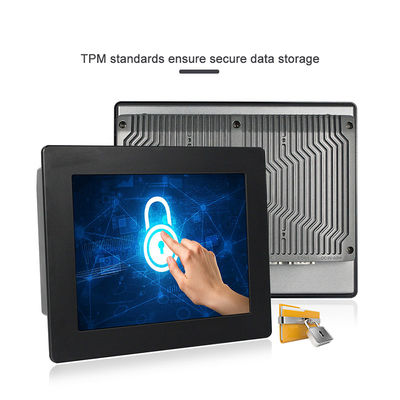Ποιότητα βιομηχανικός λιμένας ίντσας GPIO παραθύρων J1900 10 PC επιτροπής αφής 800x600 TPM2.0 εργοστάσιο