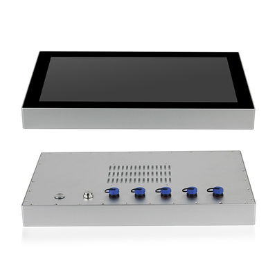 Ποιότητα IP67 αδιάβροχο φωτός του ήλιου αναγνώσιμο οθονών επαφής PC επιτροπής οθόνης αφής πυρήνων I3 βιομηχανικό εργοστάσιο